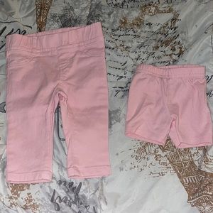 Lot of 2 Infant pants.